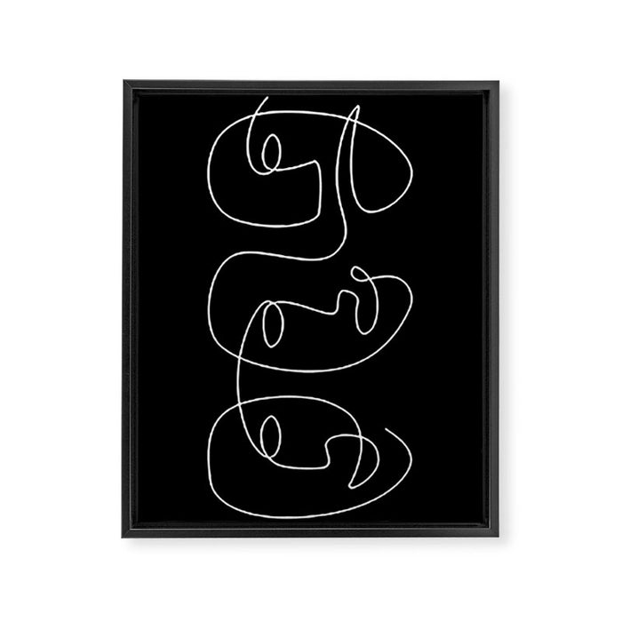 Night In Rio Framed Canvas Print Gallery Image 1