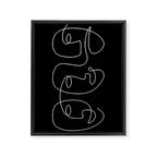 Night In Rio Framed Canvas Print Gallery Image 6