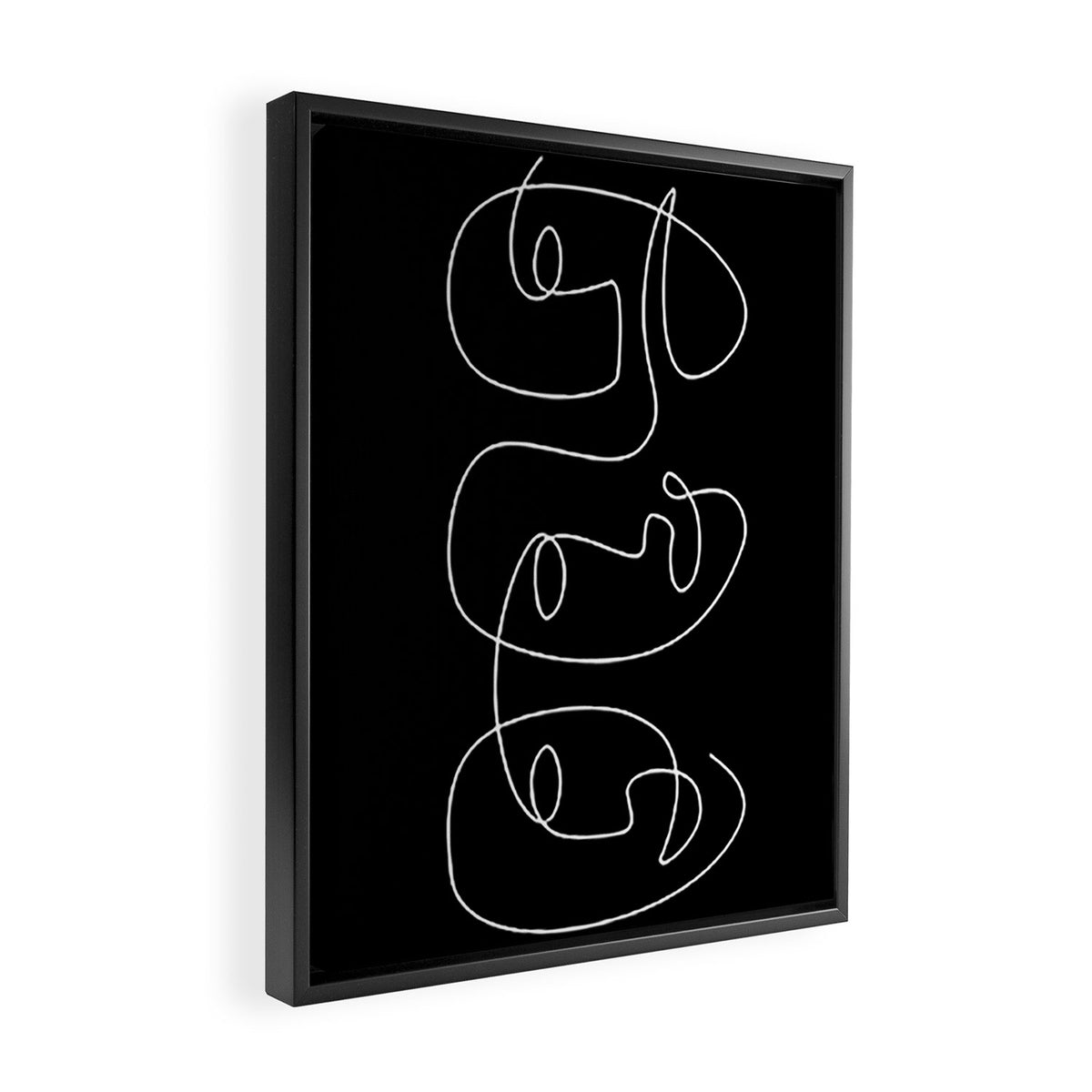 Night In Rio Framed Canvas Print Gallery Image 2