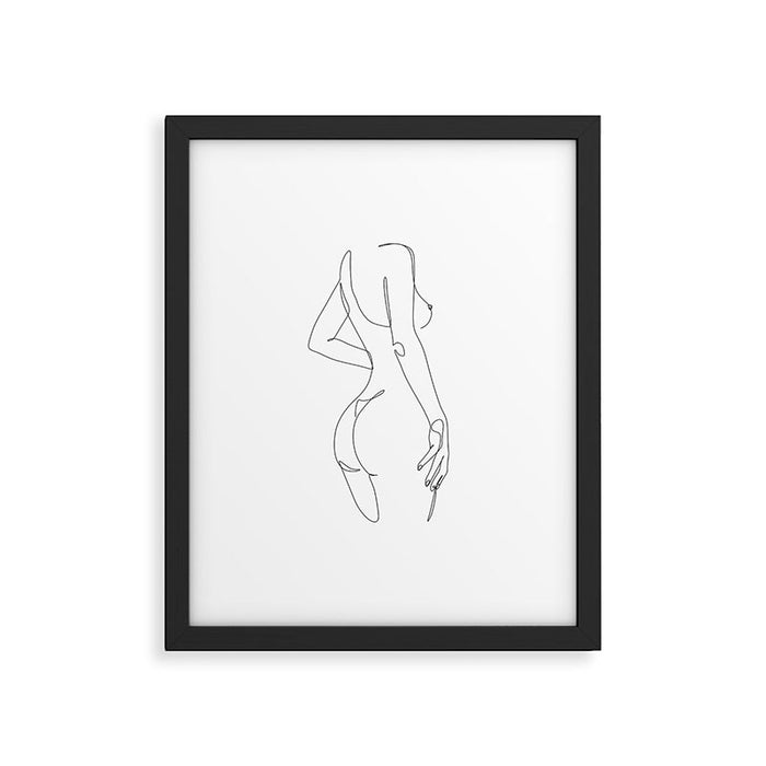 Nip and Butt Framed Art Print Gallery Image 1