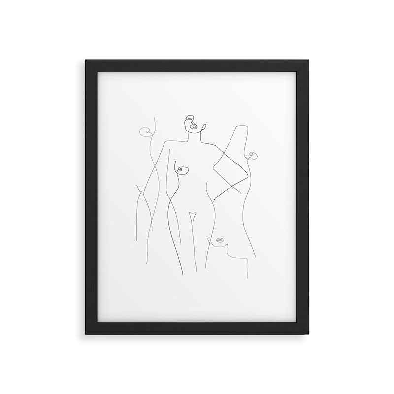 Nude and Naked Framed Art Print Gallery Image 5