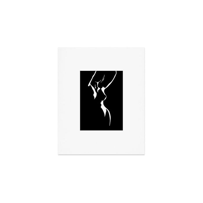 Nude Shadow Art Print Gallery Image 1