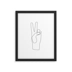 Peace Framed Art Print Gallery Image 4