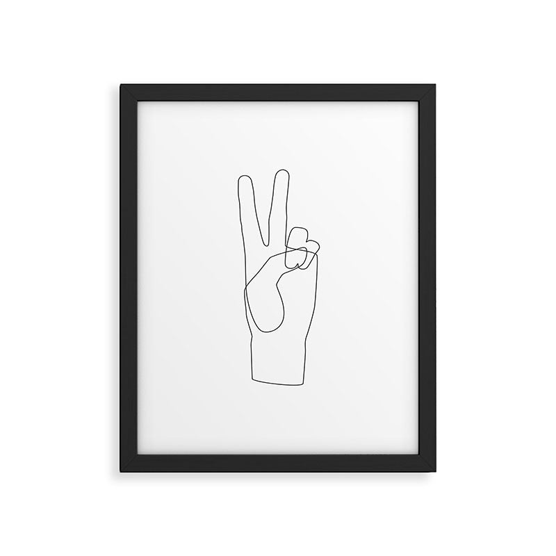 Peace Framed Art Print Gallery Image 4