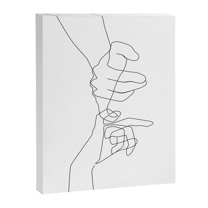Pinky Swear Canvas Print Gallery Image 1