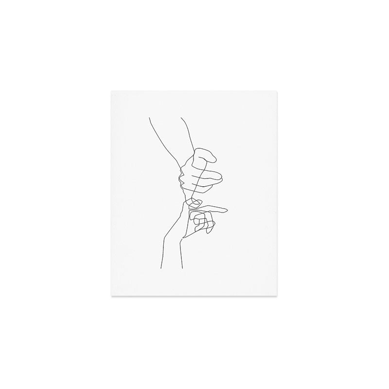 Pinky Swear Art Print Gallery Image 1