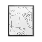 Sensual Erotic Framed Canvas Print Gallery Image 6