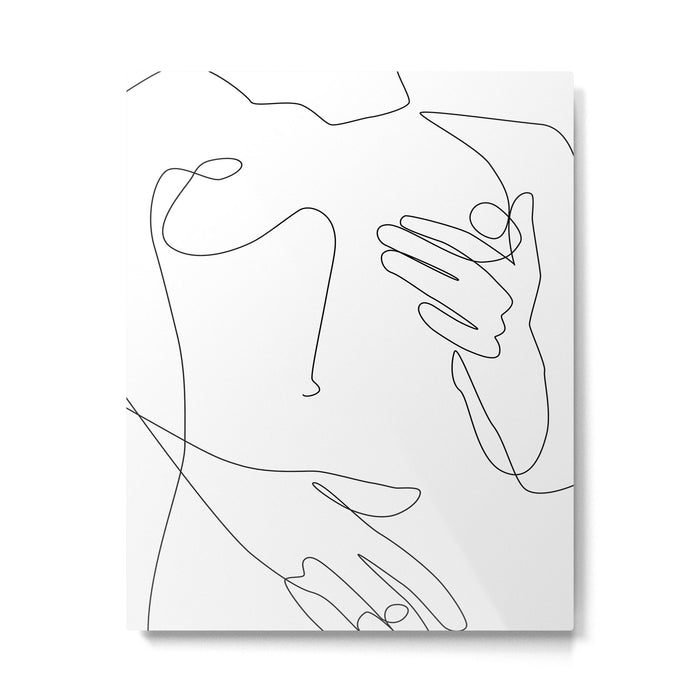 Sensual Erotic Metal Print Gallery Image 1