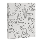 Shapes of the Ladies Pattern Canvas Print Gallery Image 6