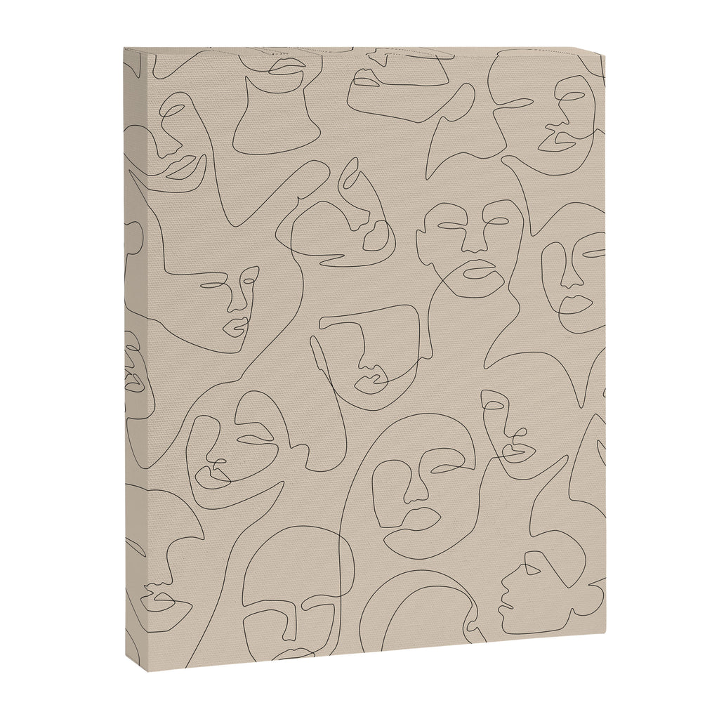 She's Beige Canvas Print Gallery Image 6