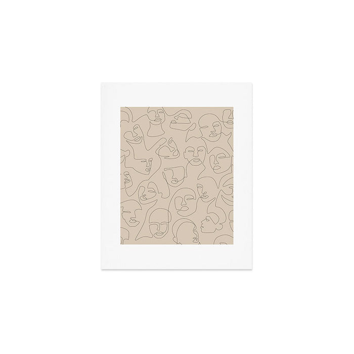 She's Beige Art Print Gallery Image 1