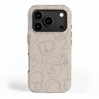 She's Beige iPhone Case Gallery Image 1