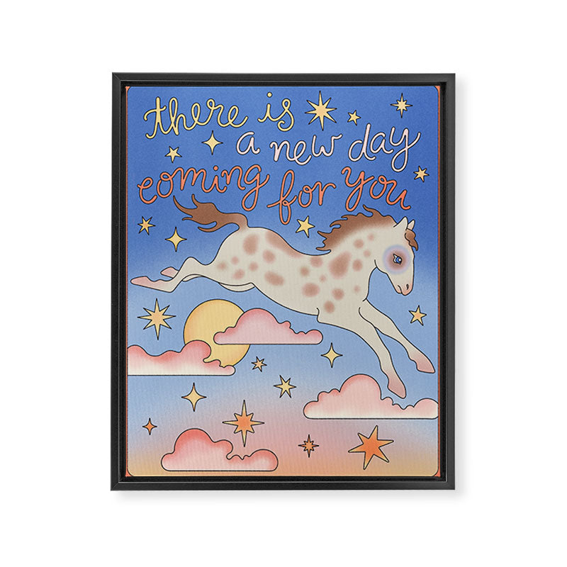 A New Day Is Coming Framed Canvas Print Gallery Image 6