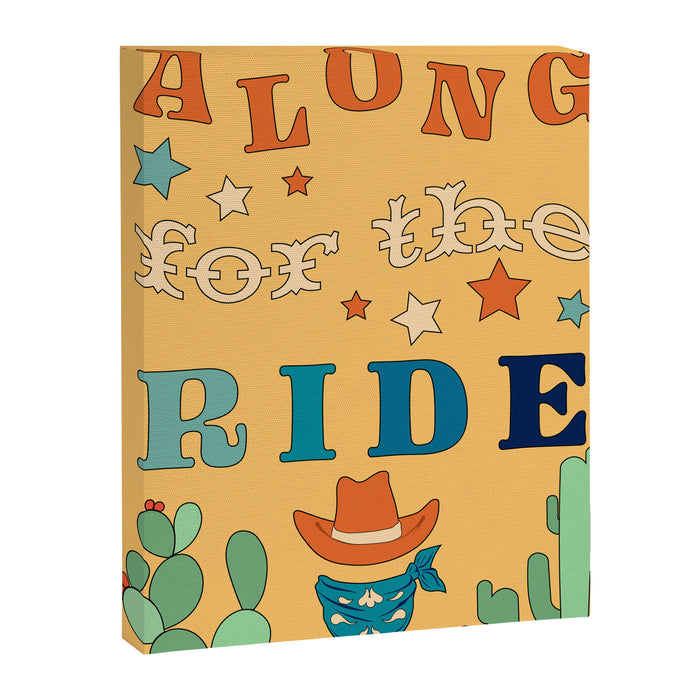ALONG FOR THE RIDE Canvas Print Gallery Image 1