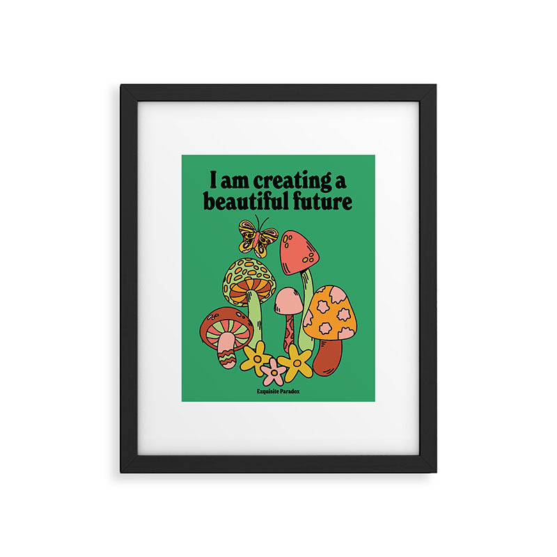 BEAUTIFUL FUTURE Framed Art Print Gallery Image 5