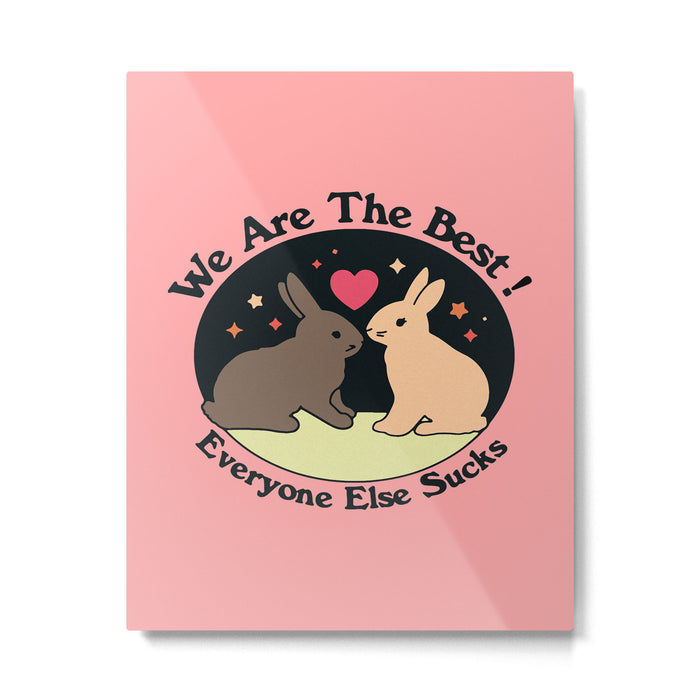 Best Bunnies Metal Print Gallery Image 1