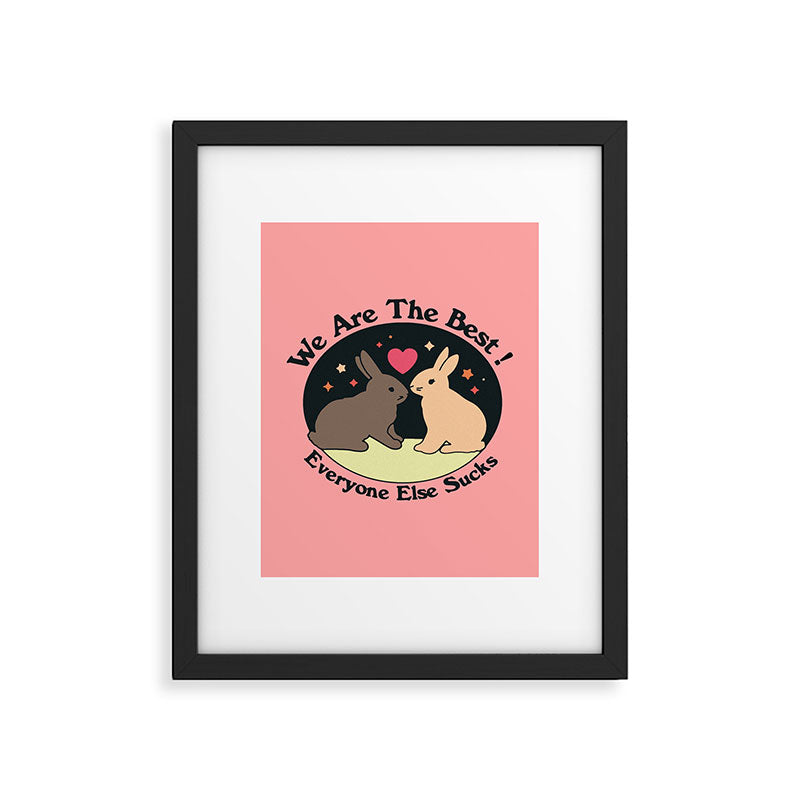 Best Bunnies Framed Art Print Gallery Image 5
