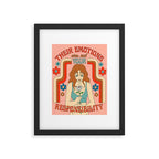 BOUNDARIES Framed Art Print Gallery Image 5