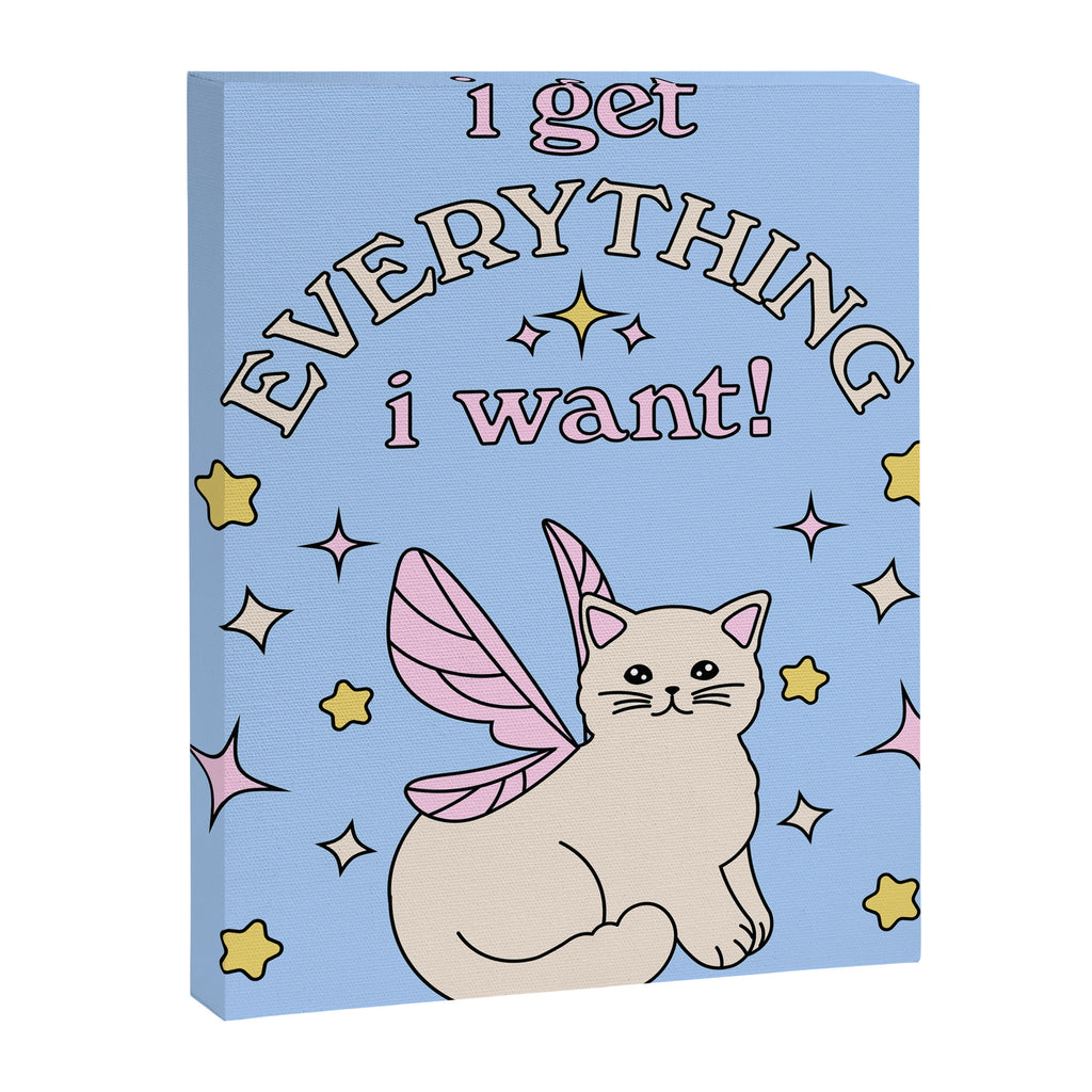 Everything I Want! Canvas Print Gallery Image 8