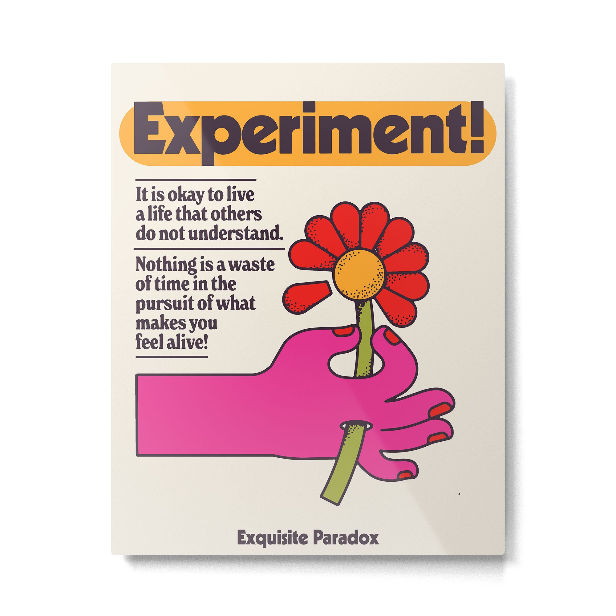 Experiment! Metal Print Gallery Image 4