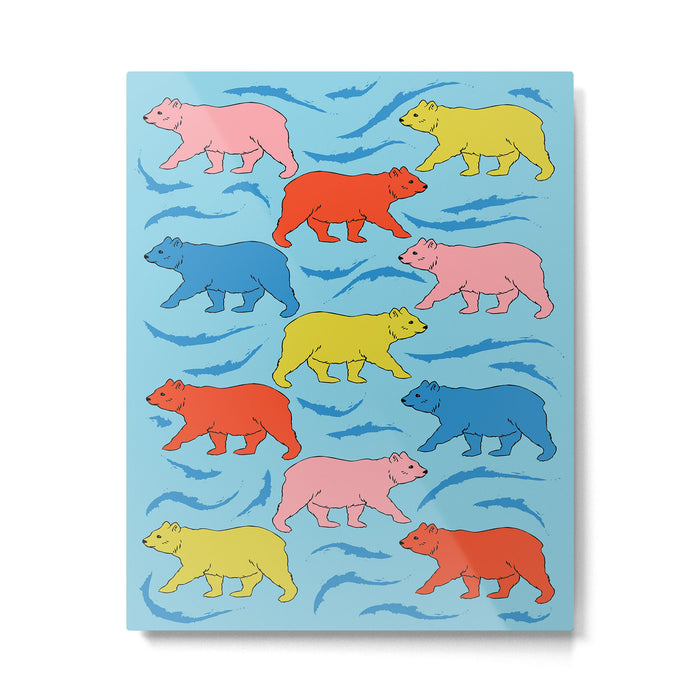 Fun Bears Metal Print Gallery Image 1