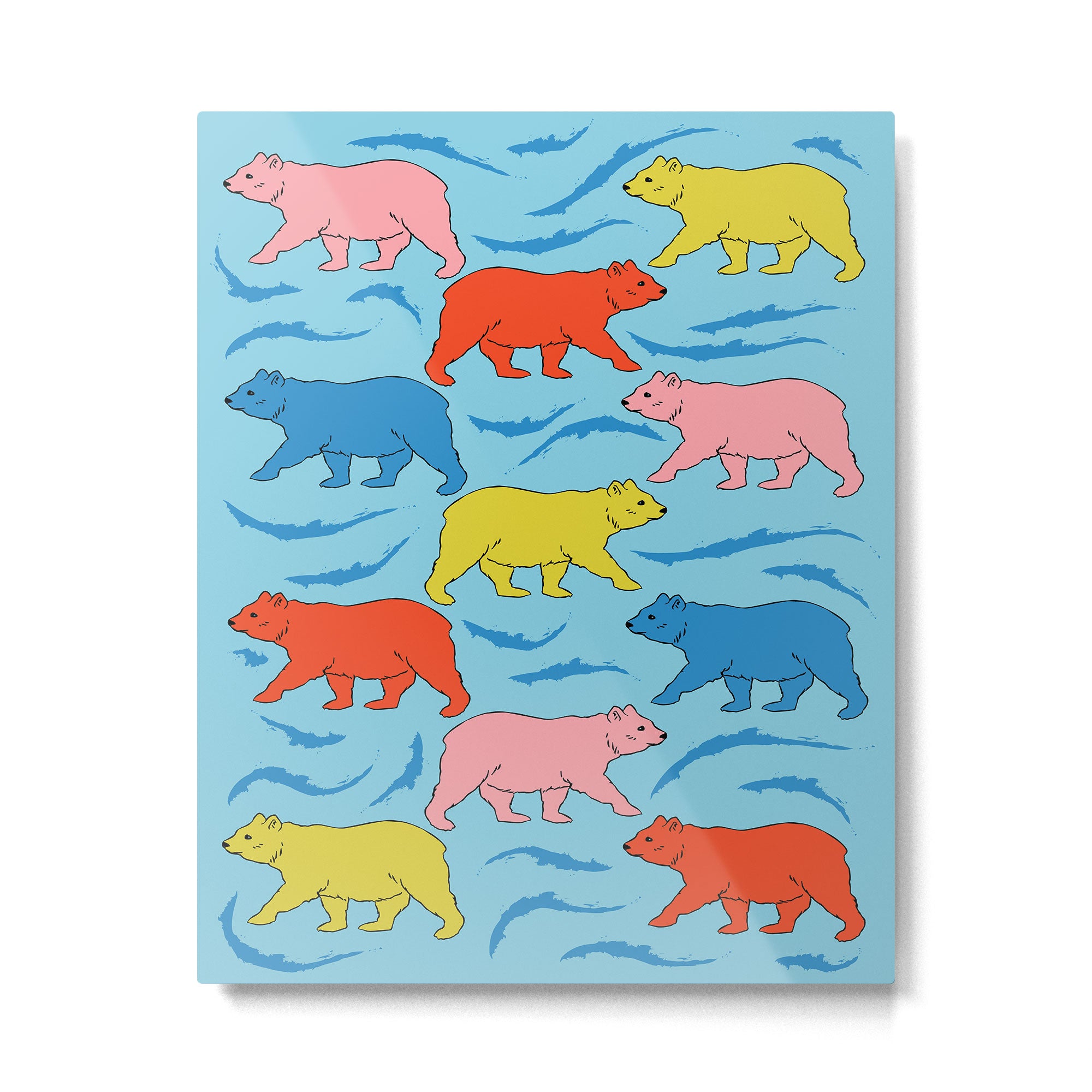 Fun Bears Metal Print Gallery Image 4