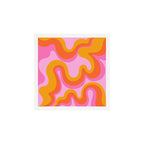 Groovy Swirl - Sunset Art Print Gallery Image 1