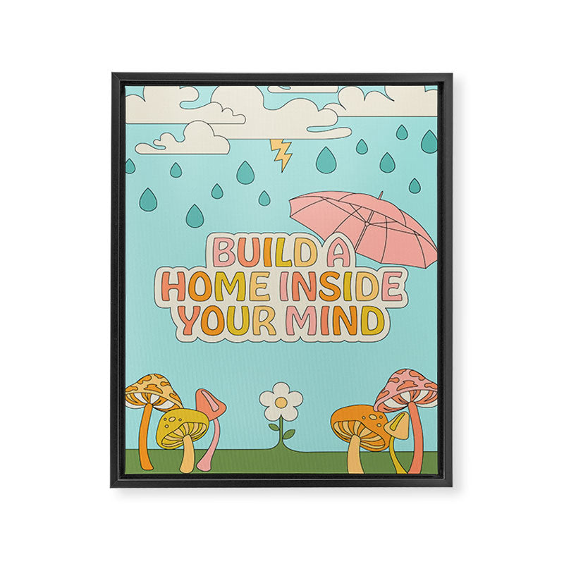 Home In Your Mind Framed Canvas Print Gallery Image 8