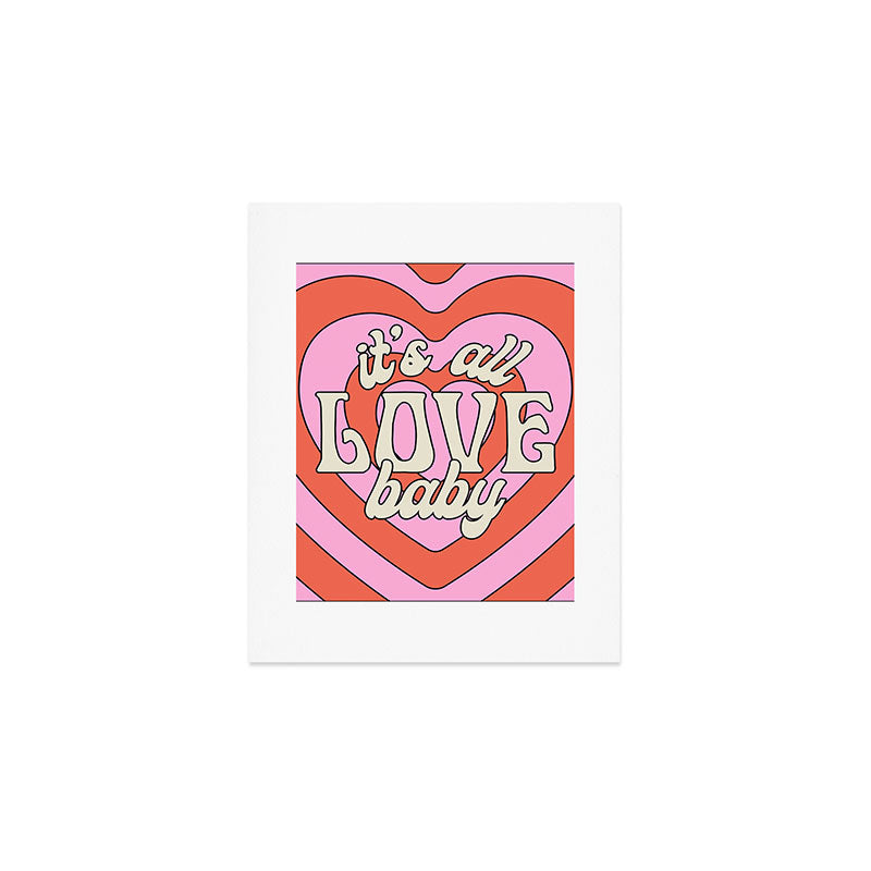 It's All Love, Baby Art Print Gallery Image 1