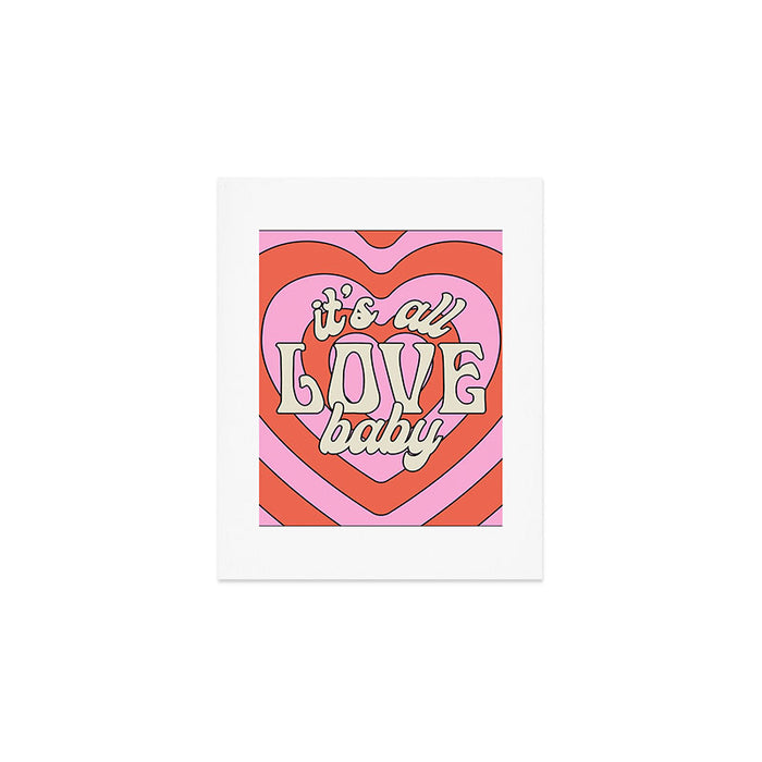 It's All Love, Baby Art Print Gallery Image 1