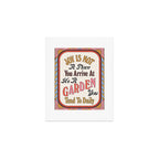 Joy Is A Garden Art Print Gallery Image 1