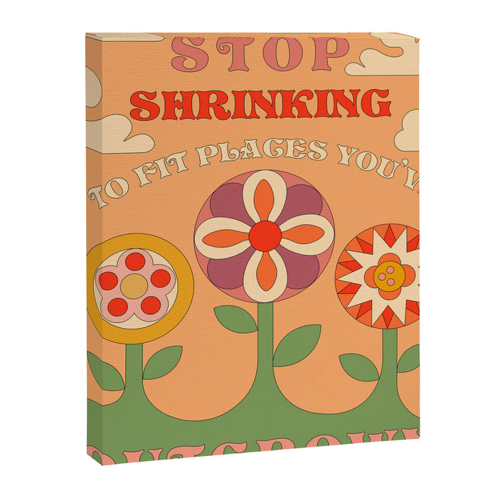 KEEP GROWING Canvas Print Gallery Image 1
