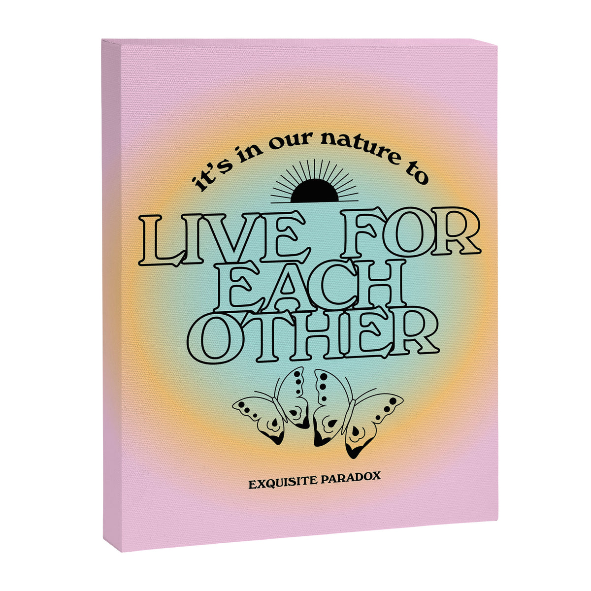 Live For Each Other Canvas Print Gallery Image 8