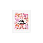 Love Is The Revolution Art Print Gallery Image 1