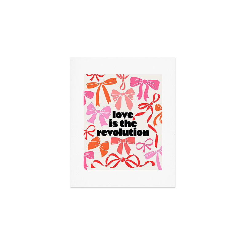 Love Is The Revolution Art Print Gallery Image 1