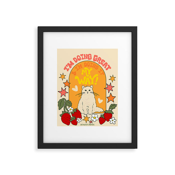 My Way Framed Art Print Gallery Image 1