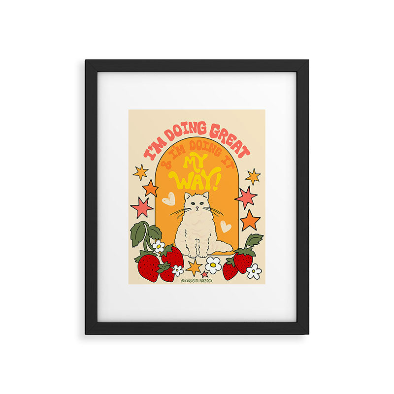 My Way Framed Art Print Gallery Image 5