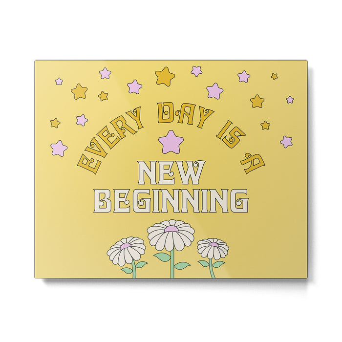 New Beginnings Metal Print Gallery Image 1