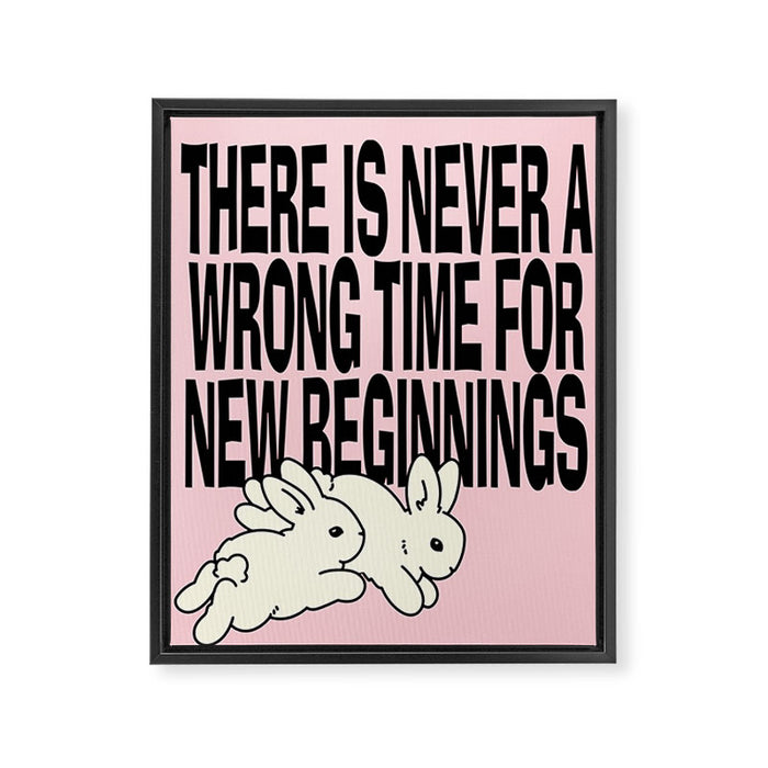 New Beginnings Framed Canvas Print Gallery Image 1