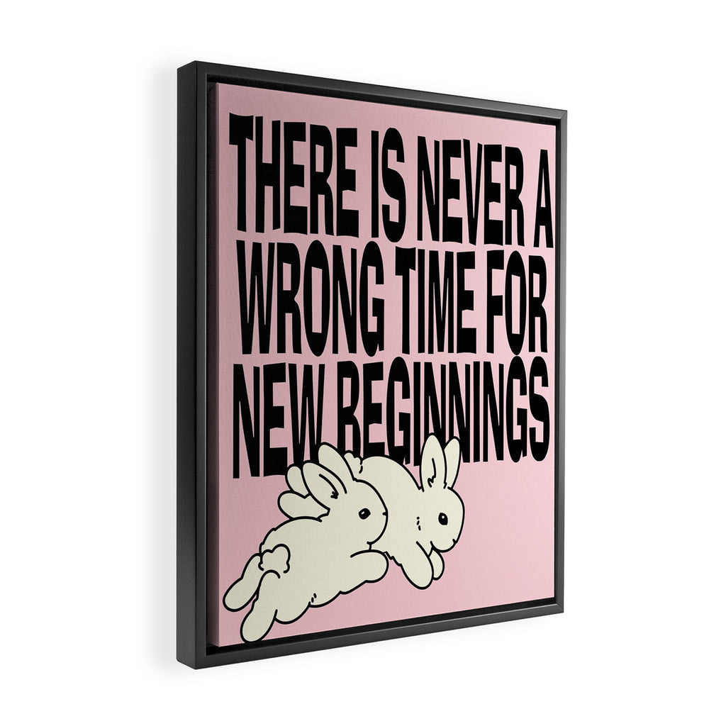 New Beginnings Framed Canvas Print Gallery Image 2