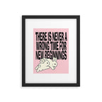 New Beginnings Framed Art Print Gallery Image 5