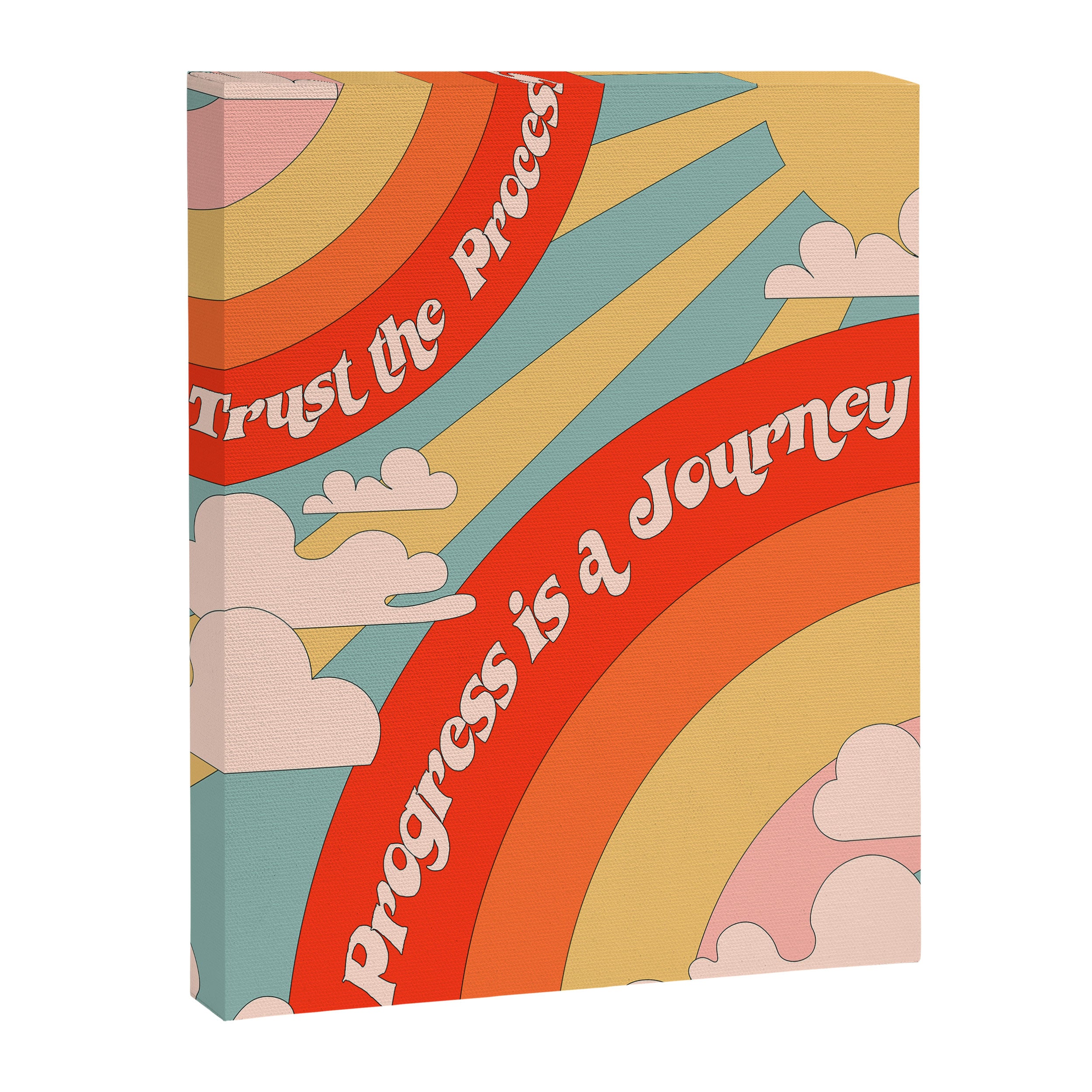 PROGRESS IS A JOURNEY Canvas Print Gallery Image 6