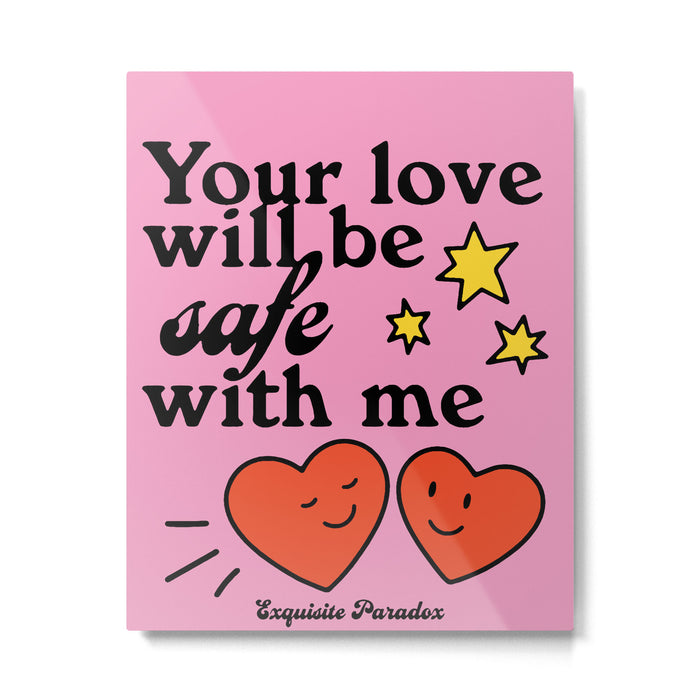 Safe Metal Print Gallery Image 1