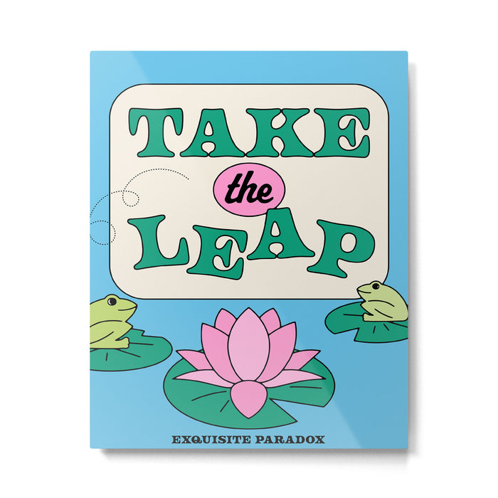 Take The Leap Metal Print Gallery Image 1