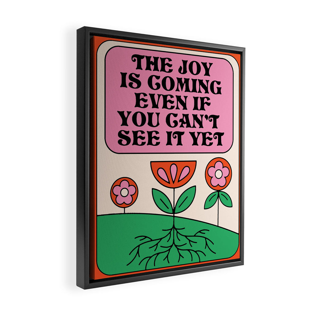The Joy Framed Canvas Print Gallery Image 2