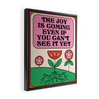 The Joy Framed Canvas Print Gallery Image 2