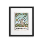The Magician Bunny Tarot Card Framed Art Print Gallery Image 5