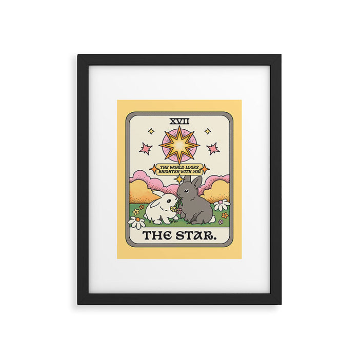 The Star Tarot Card Framed Art Print Gallery Image 1