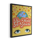 The World Is Yours Framed Canvas Print Gallery Image 2