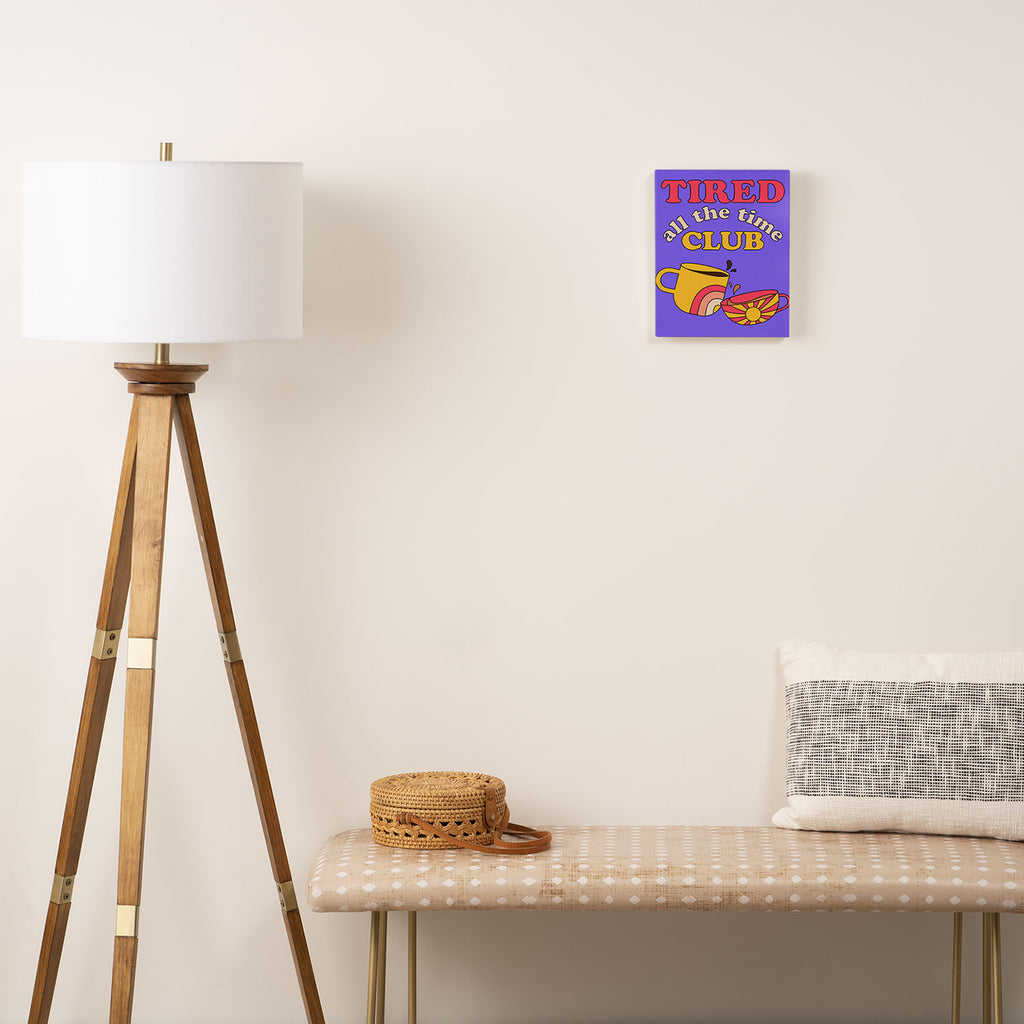 Tired Club Canvas Print Gallery Image 2